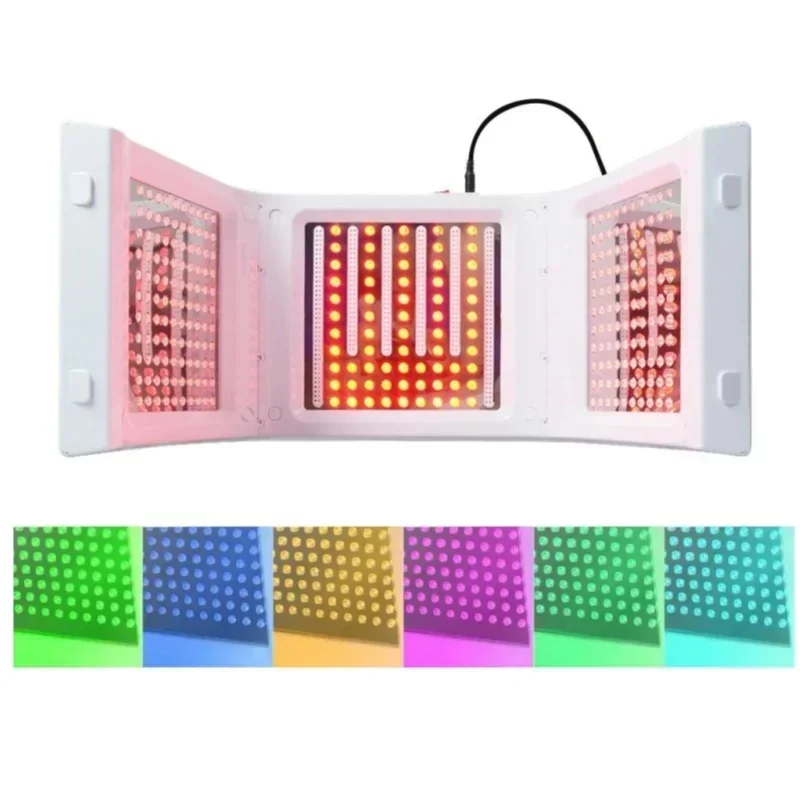 7 Colors LED Photon Machine Nano Skin Moisturizing Face&Body Mask Salon SPA Home Use Skin Rejuvenation anti-wrinkle Care