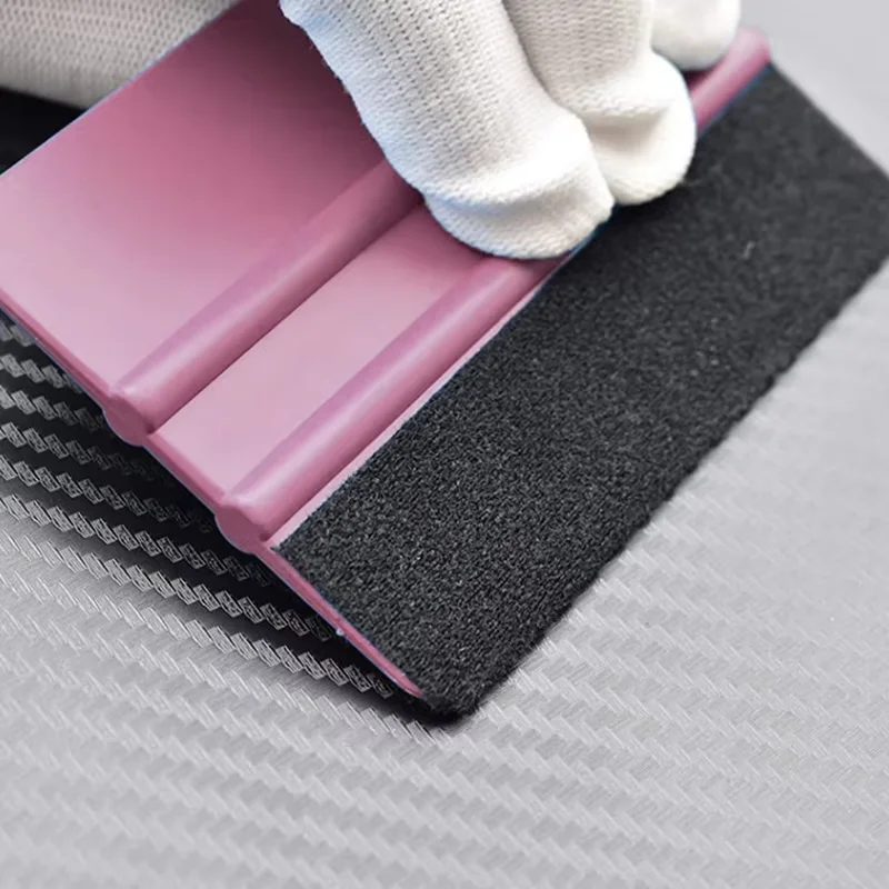 Vinyl Squeegee 1pc Auto Styling Felt Edge Car Vinyl Scraper Vehicle Window Tint Film Wrapping Applicator Tool