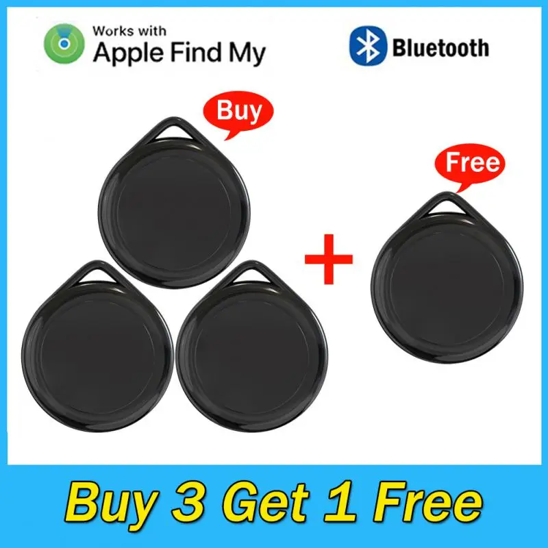 

Bluetooth GPS Finder With Global Find My Network(iOS Only) Smart Tag Tracker Item Locator For Bags Luggage Mini Tracking Device