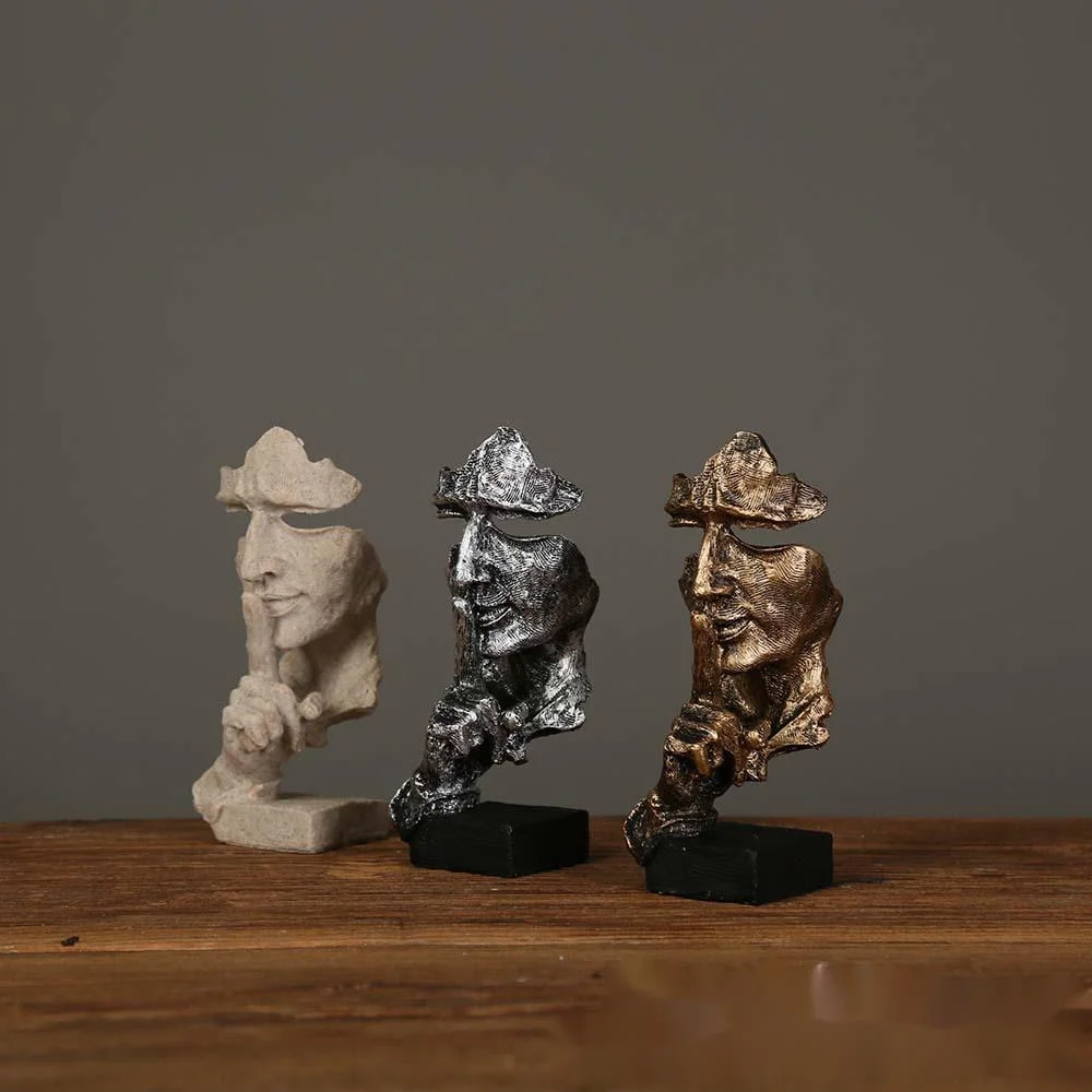 

Европейское украшение для дома, статуи из смолы, домашний декор, минималистичное ремесло, Современное абстрактное искусство, бюст, скульптура, искусство