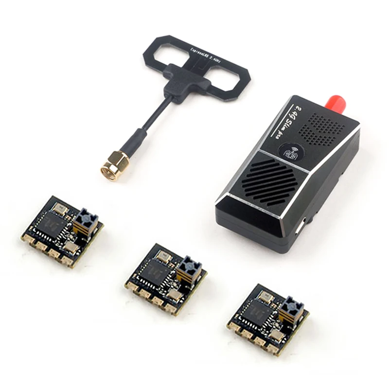Happymodel Es24Tx Slim Pro 2.4G Expressrs Elrs Nano Tx Modulo 1000Mw Rgb Led Ventola Di Raffreddamento Per Rc Frsky X9 X Lite Tbs Tango2