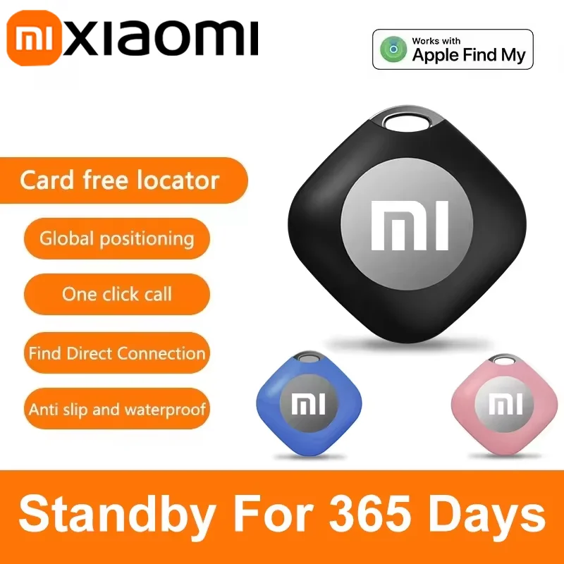 Xiaomi GPS Tracker Bluetooth Airtag Work With For Apple Find My APP Smart iTag Pet Key Finder Luggage Tracker For IOS System gps tracker gps locator key finder anti lost tracker bluetooth tracker bluetooth gps tracker bluetooth finder