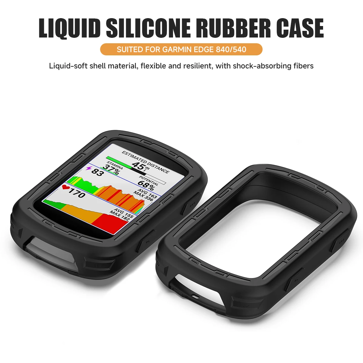 Silicone Protective Case with TPU Screen Protector
