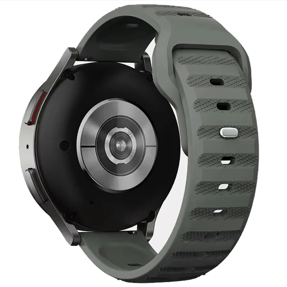 Silicone Sport Strap - Versatile 20/22mm Wristband Bracelet