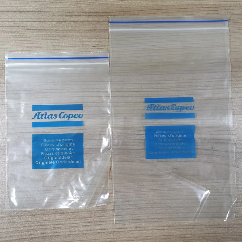 100pcs/pack Lock Plastic Bag For Atlas Copco Air compressor compressor