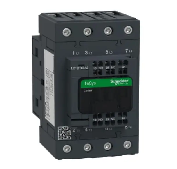 LC1DT60A3E7 LC1-DT60A3E7 접촉기, 4P(4 NO), AC-1, 0440..