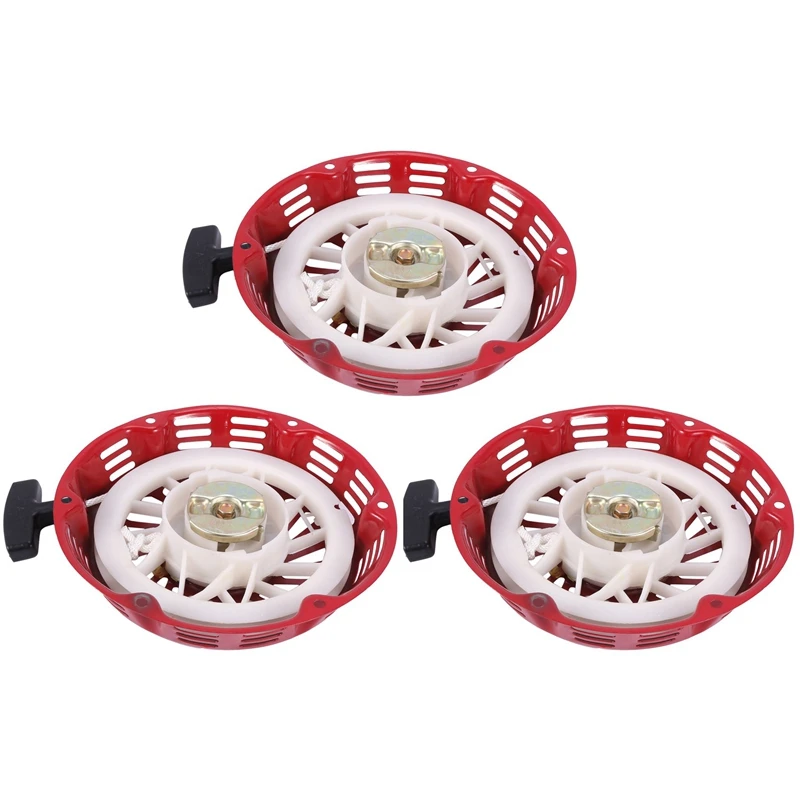 

3X Starter Assembly Fits For Honda Gx 340 & Gx 390 (13 Hp), Gx610 (18 Hp) & Gx620 (20 Hp) Generator Parts Pull Cord