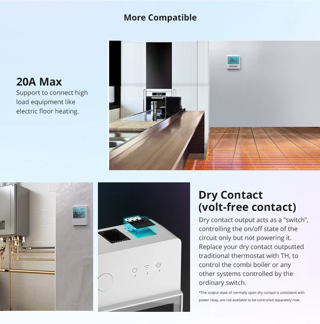 SONOFF TH Elite 16A 20A Wifi Smart Temperature and Humidity Monitoring Switch THS01 DS18b20 Sensor Smart Home Via eWelink Alexa 5