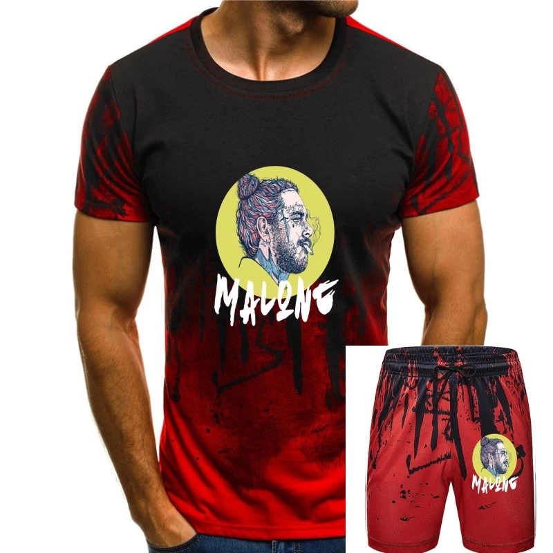 Лидер продаж 2020, супер модные летние повседневные мужские футболки хорошего качества Rapper Post Zome Malone, дешевые футболки онлайн