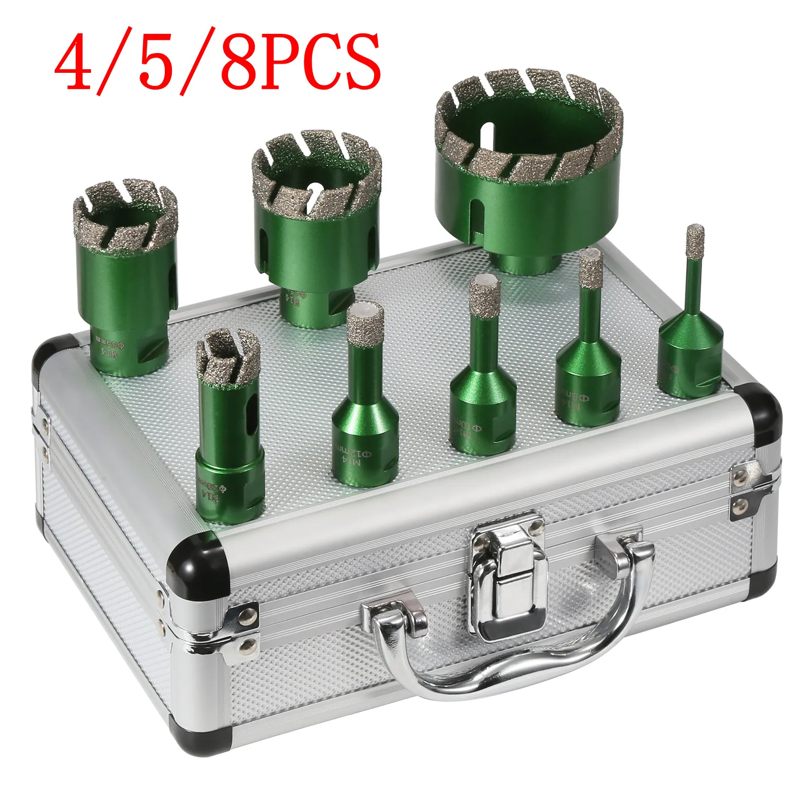 Mũi khoan kim cường khô M14 - 60mm