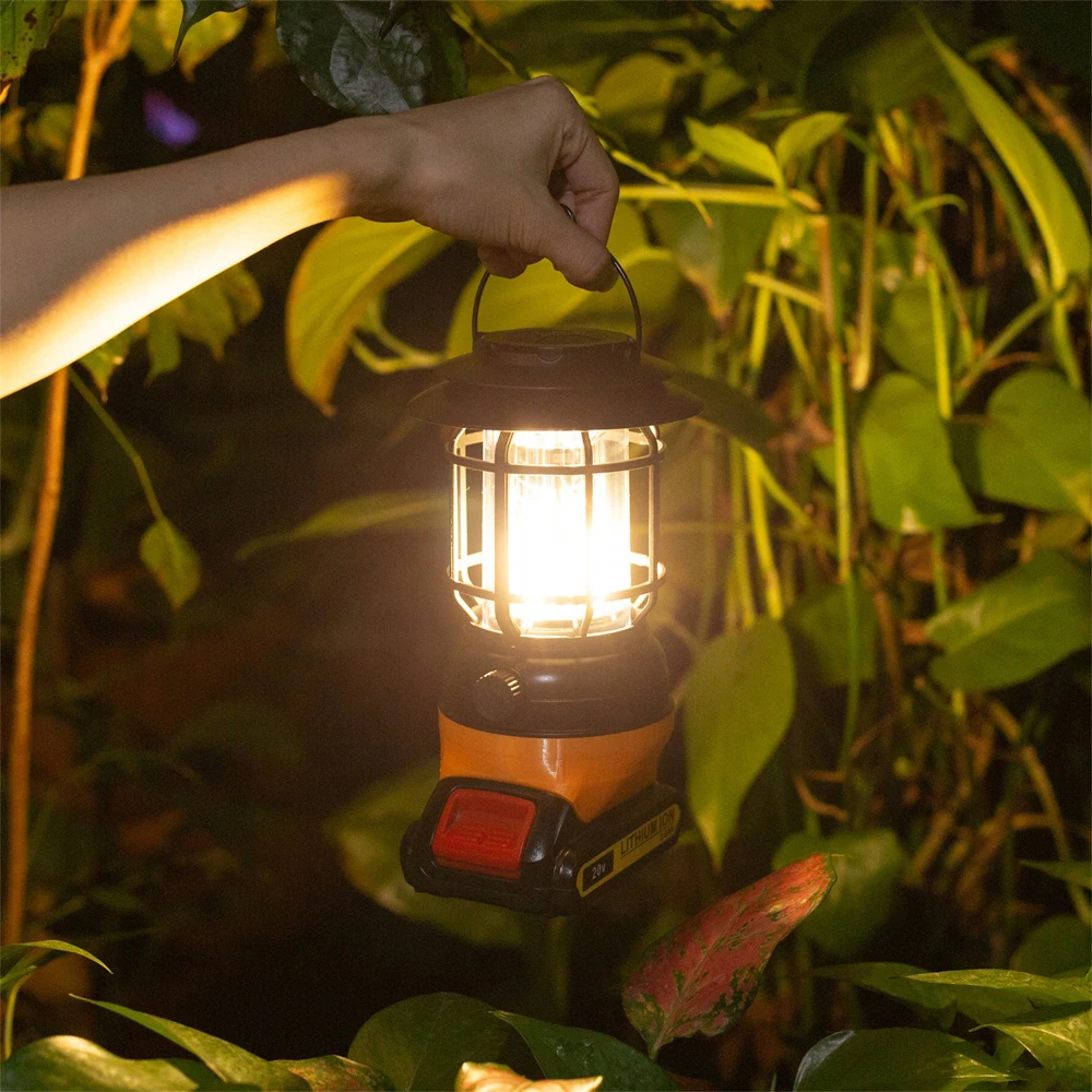 Generic For Dewalt 18/20V Liion Battery Camping Portable Lantern with