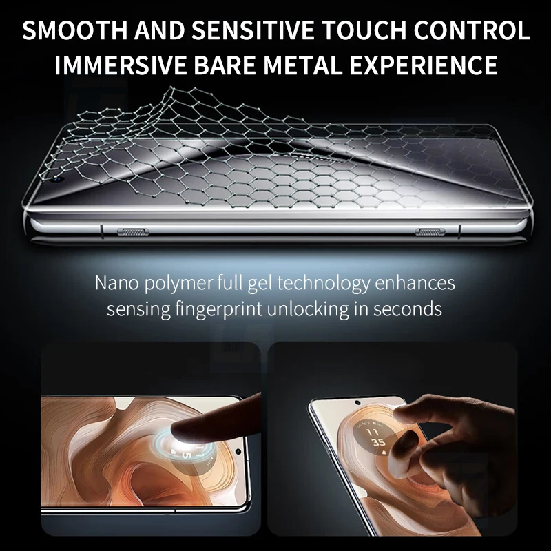 Full Curved Hydrogel Screen Protector - 2-4 Piece Set