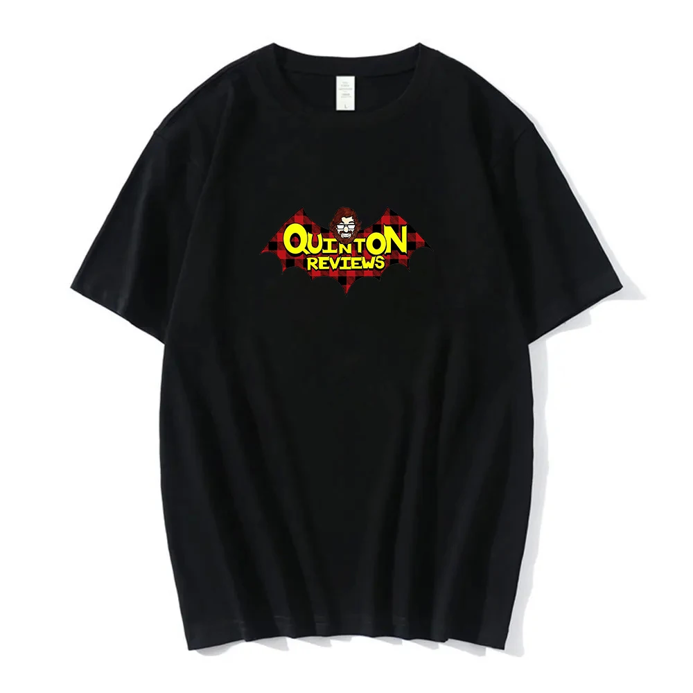 

Quinton Reviews T-shirt Youthful Youtuber Merch Crewneck Short Sleeve Tee Men Women Streetwear 2024 New Funny Clothes