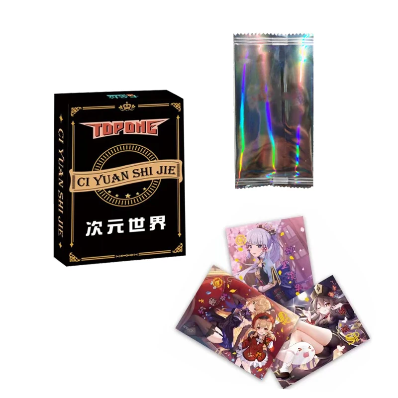 

4Box Sexy Goddess Story Collection Booster Box Limited Gift Box Anime SP Colorful Multi-Role Hot Stamping Odds Hidden Cards