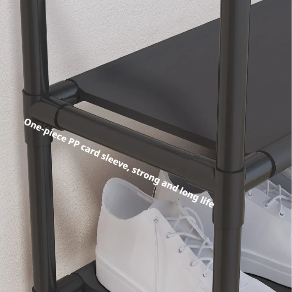 Kitchen Storage Rack Wall To Floor Multi-layer Simple Cabinet Microwave Oven Storage