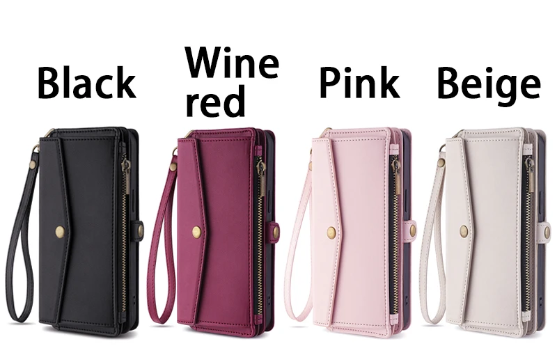 Magnetic Flip PU Leather Wallet Card Stand Case - Premium Durability Bags