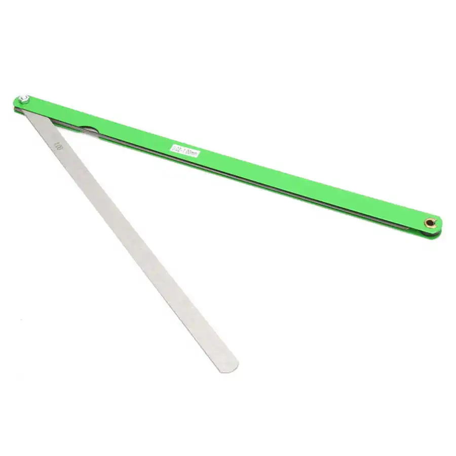 300mm Feeler Gauge 17 Blades 0.02-1mm Thickness Stainless Steel Measurement Layout Tool Filler Gauge feeler gauge