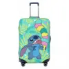 Custom Stitch Luggage Cover Protector Fashion Travel Suitcase Protective Cover for 18-32 Inch 1