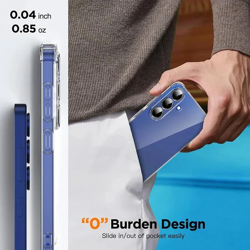 Ultra Clear Ultra Thin Shockproof Silicone Case - Soft Cover