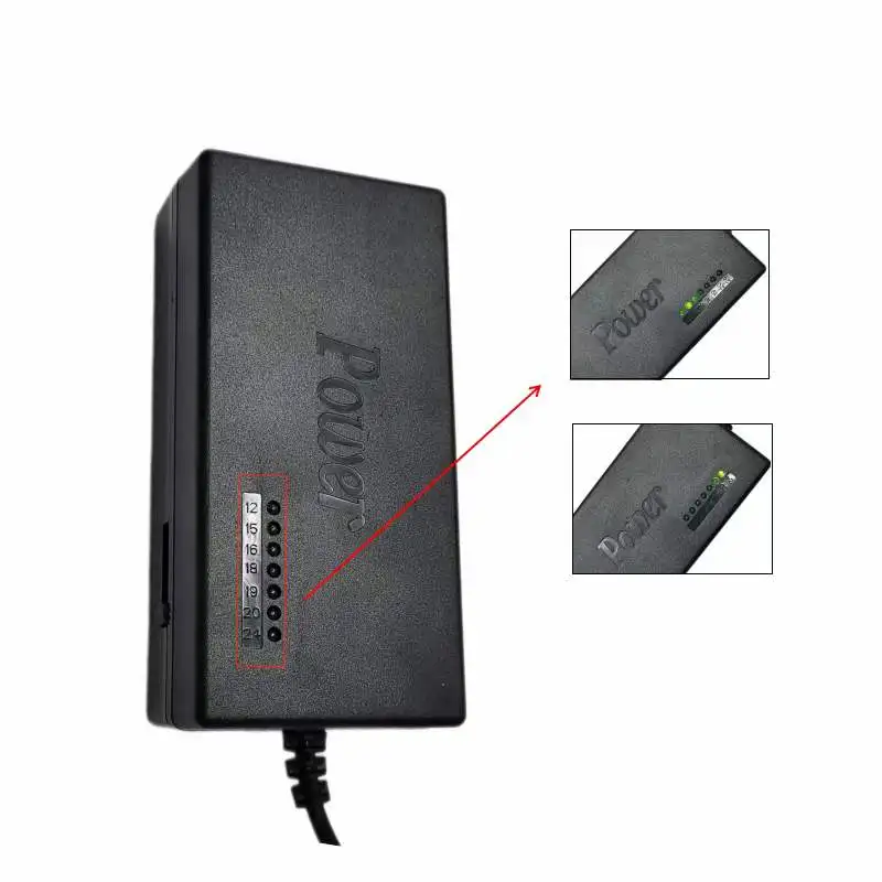 Adjustable Power Adapter AC/DC 12V-24V 4A/5A With 8PCS Connector Universal Laptop Charger Regulated Power Supply