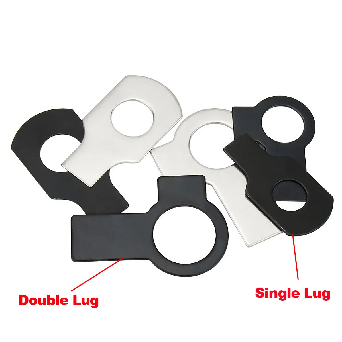 

304 Stainless Steel Single Lug / Double Lug Gasket Tab Washer
