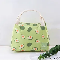 Lunch Bag for Women 1 Pc Cute Fruit Portable Insulated Lunch Thermal Bag Bento Pouch Lunch Container School Food Bag lonchera
