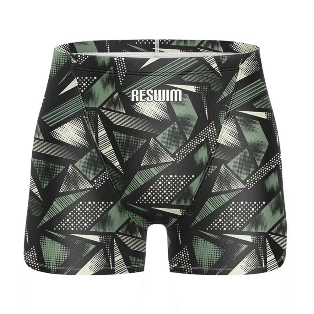 Summer Men's Swim Trunks, Athletic Training Short Swimwear, New Swimming Trunks, Pool Lycra Beach Surf Diving Pants, Swim Trunks, Swim Shorts, Men Swimsuit