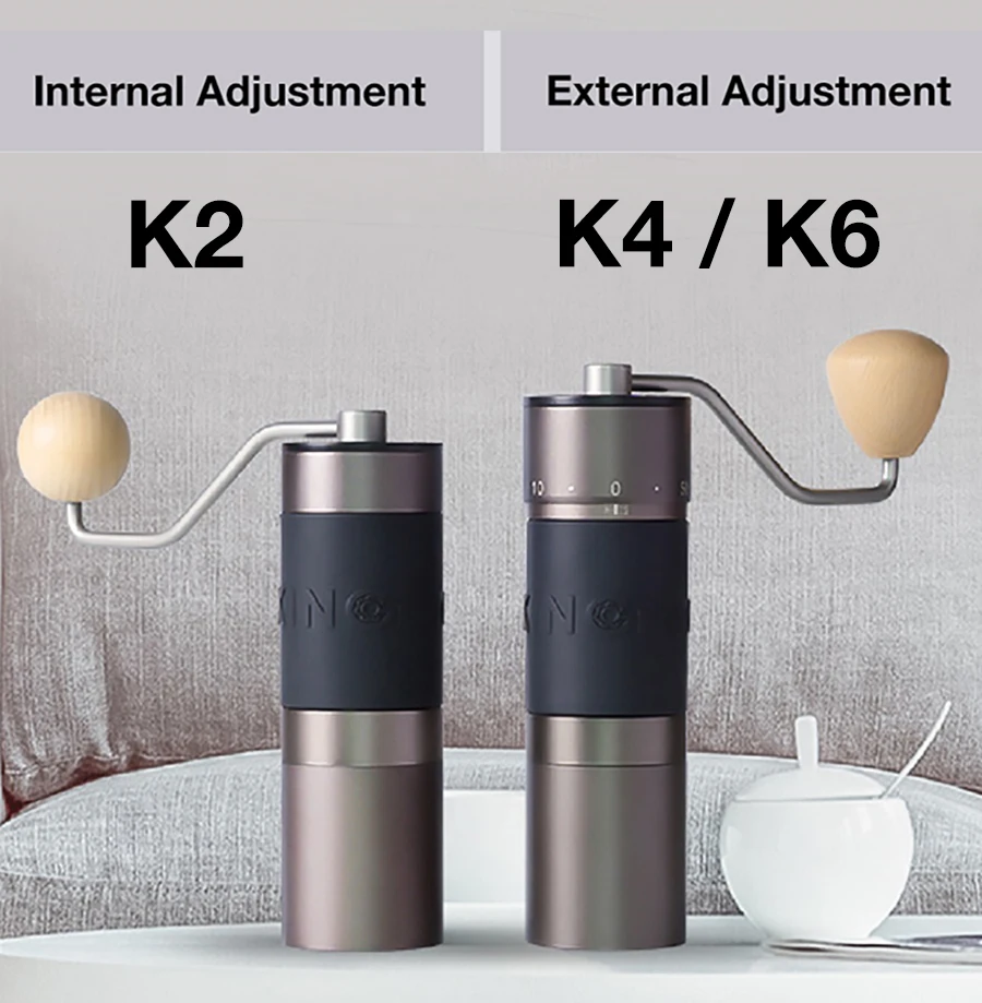 Kingrinder K2 / K4 / K6 Manual Coffee Grinder Portable Hand Mill
