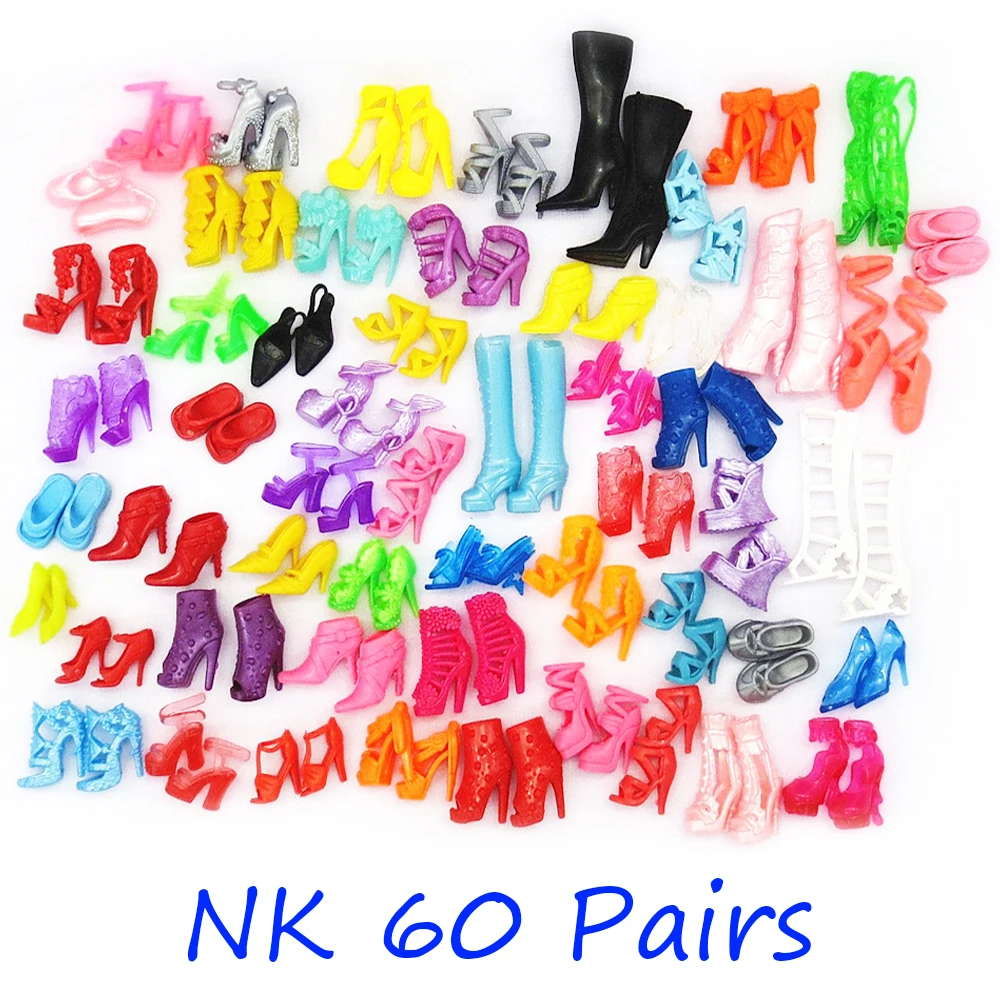 Uteruik 10 Paia Di Scarpe Per Bambole Da 30 Cm (11.5 Pollici) – Stile Casual, Accessori Per Costumi, Regalo Carino Per Bambine