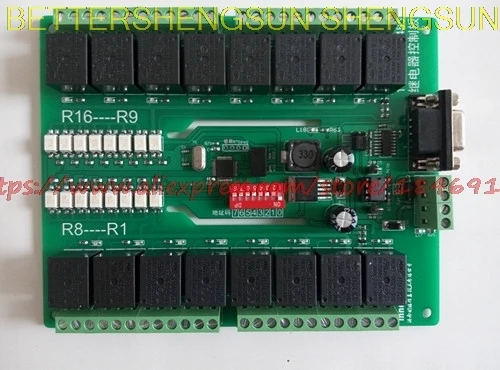 

Бесплатная доставка, 16 серийная шина, фотосессия интерфейса MODBUS 485