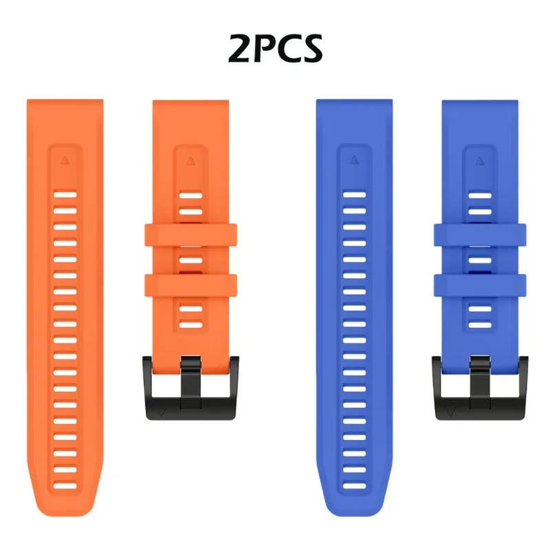 Waterproof Silicone Sport Band - Soft QuickFit Replacement Strap