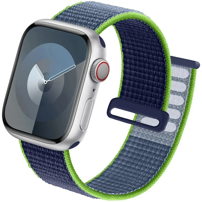 Premium Nylon Loop Watch Strap - Vibrant Colors & Secure Fit