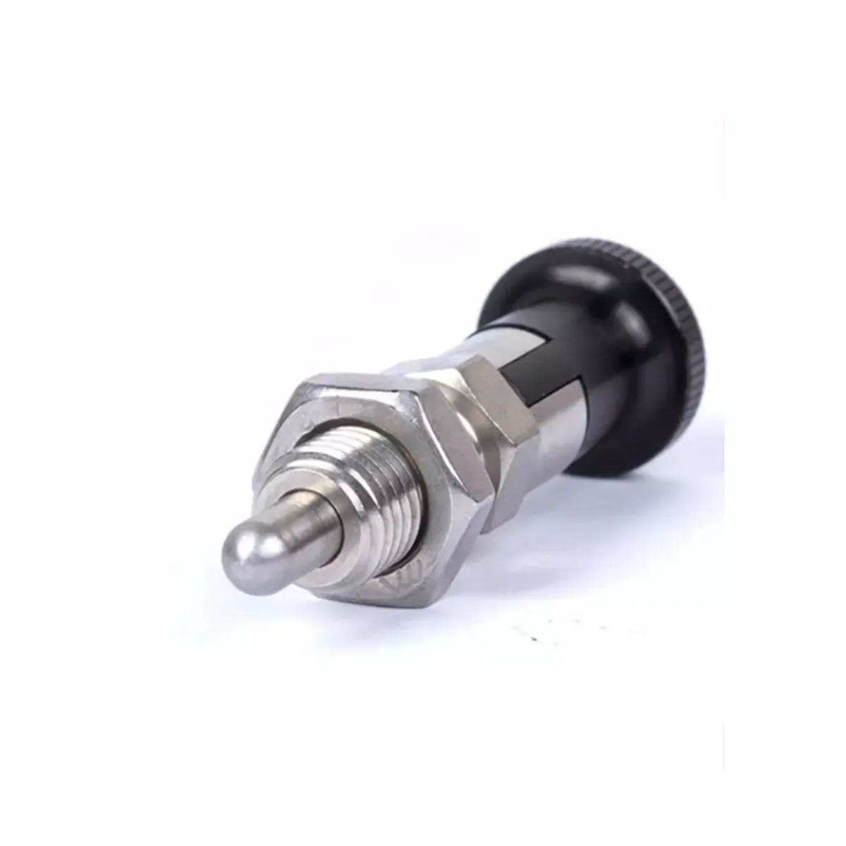 Stainless Steel Self-Locking Knob Plunger Fine Tooth All Metal Indexing Pin M5M6M8M10M12M16