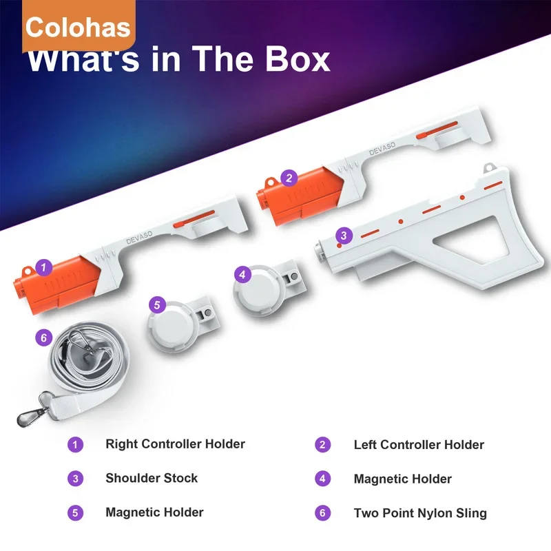 For Sony PS VR2 Shooting Game Controller Inventory Accessories Body Induction Magnetic Suction Christmas Gift Games Accessories