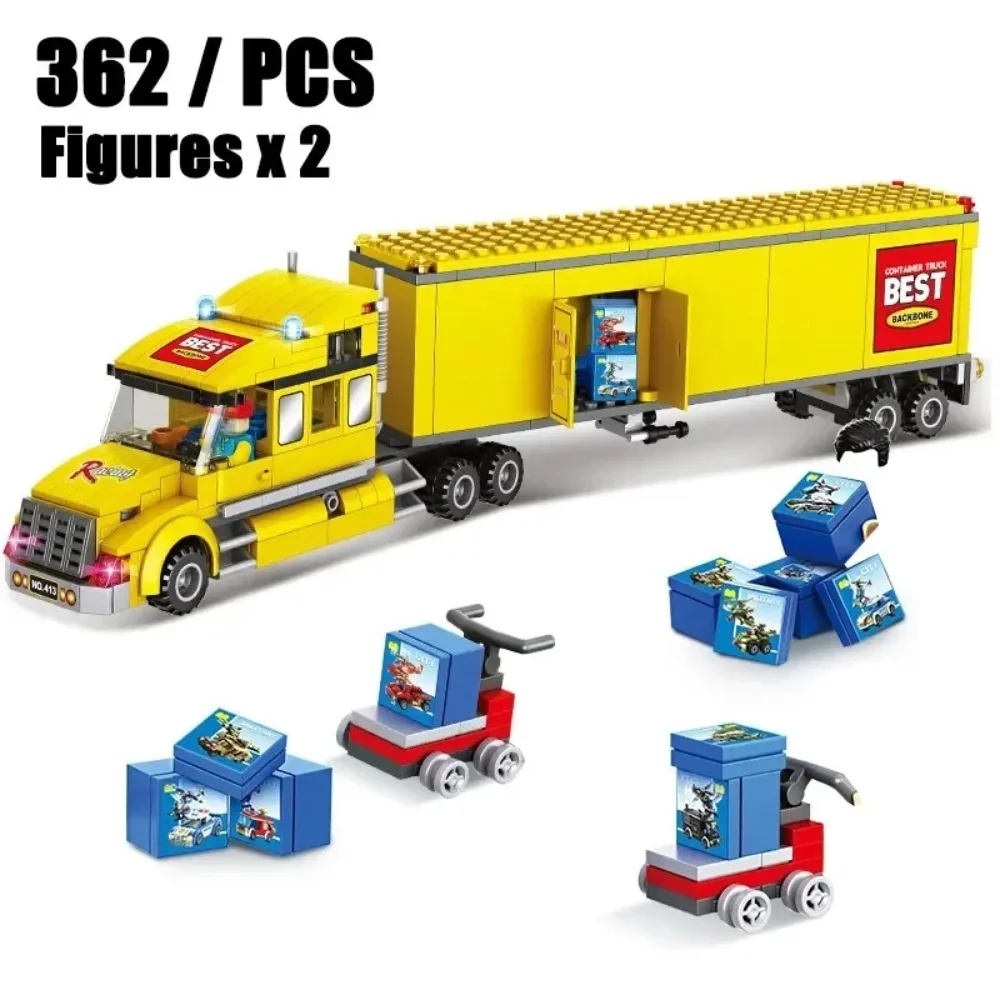 City London Double Deckers Travel Bus Building Blocks Passenger School Bus Station Bricks Model Toys Gift for Boys Girls