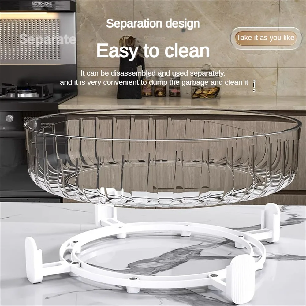 

Large Capacity Storage Rack Fashionable Save Space Easy Drain Wear-resistant And Durable Rotatable Rotating Storage Rack