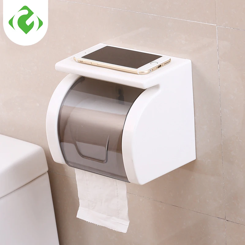 Jinlaili Porte Papier Toilette, Support De Papier Toilette Adhesif, Porte  Papier