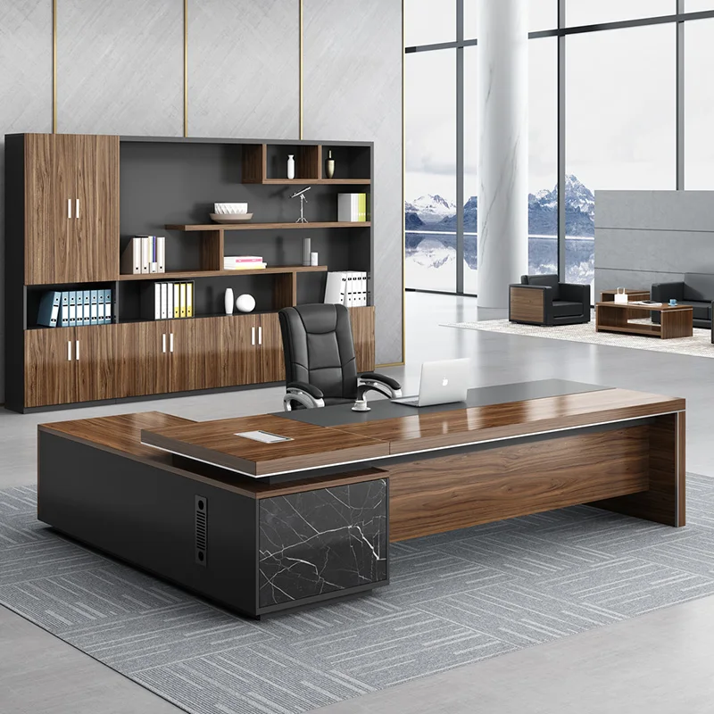 Meeting Organizers Office Desks Decoration Accessories Luxury Workbench Computer Desks Conference Stand Escritorio Furniture