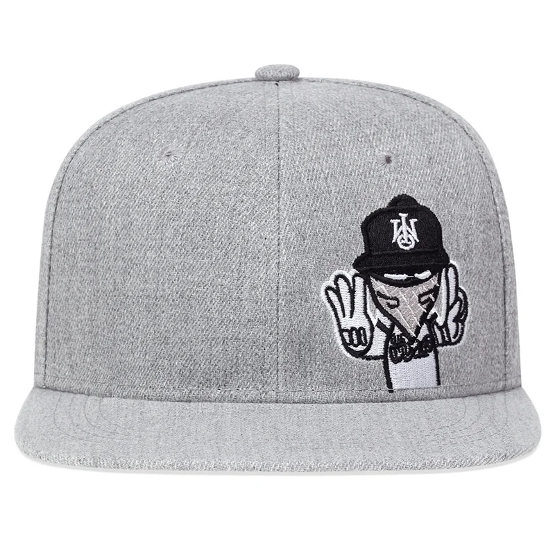 Topi Baseball Kartun Mode Baru Topi Snapback Hip Hop Olahraga