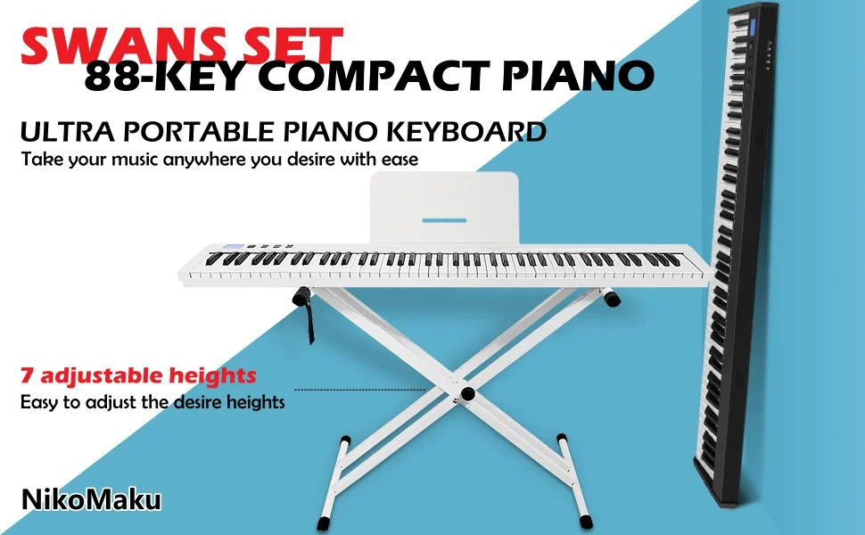 piano keyboard SWANS SET