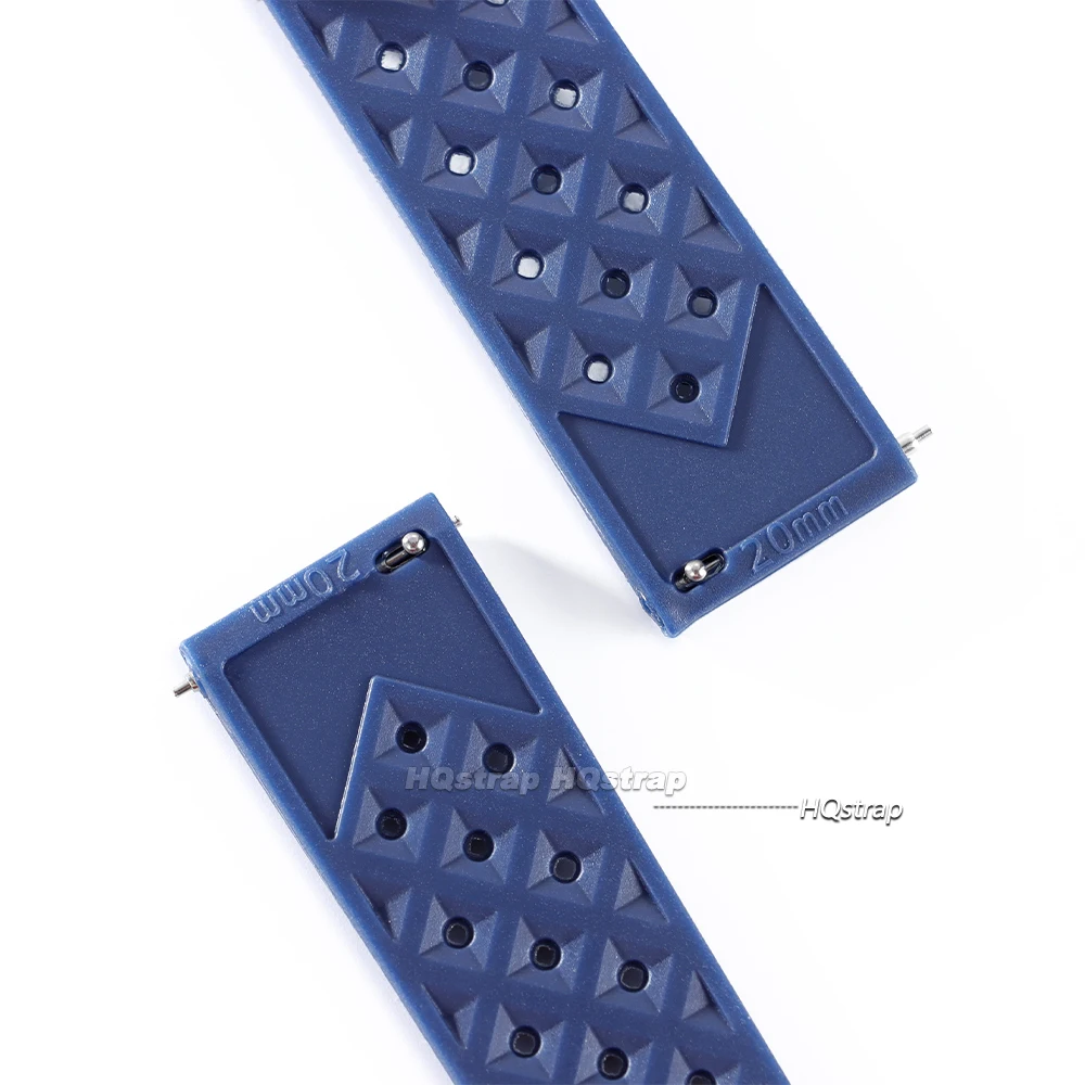 Tropical Waterproof Silicone Quick Release Watch Strap - Universal Wristband
