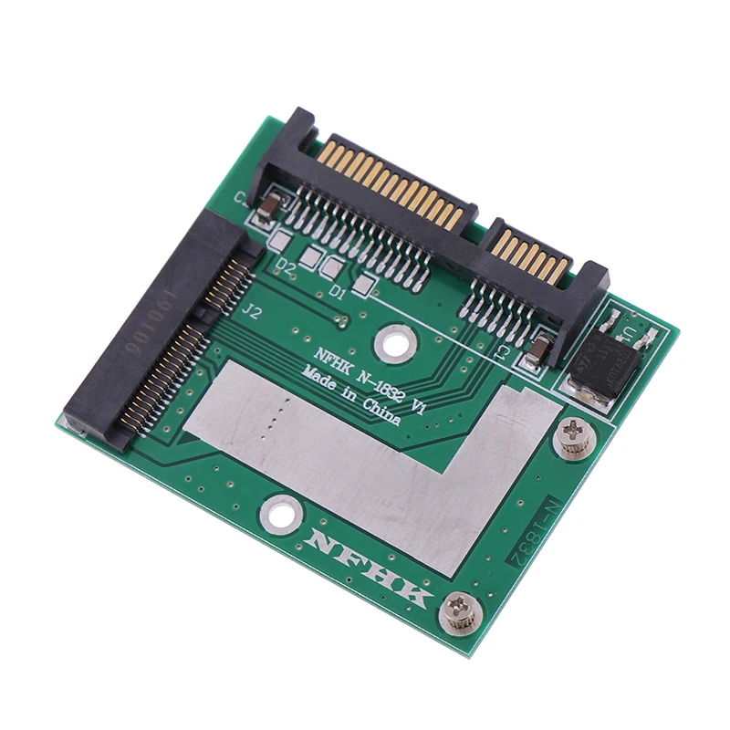 MSATA SSD 어댑터 컨버터 카드 모듈 보드, 미니 pcie ssd, 2.5 인치 SATA 6.0gps