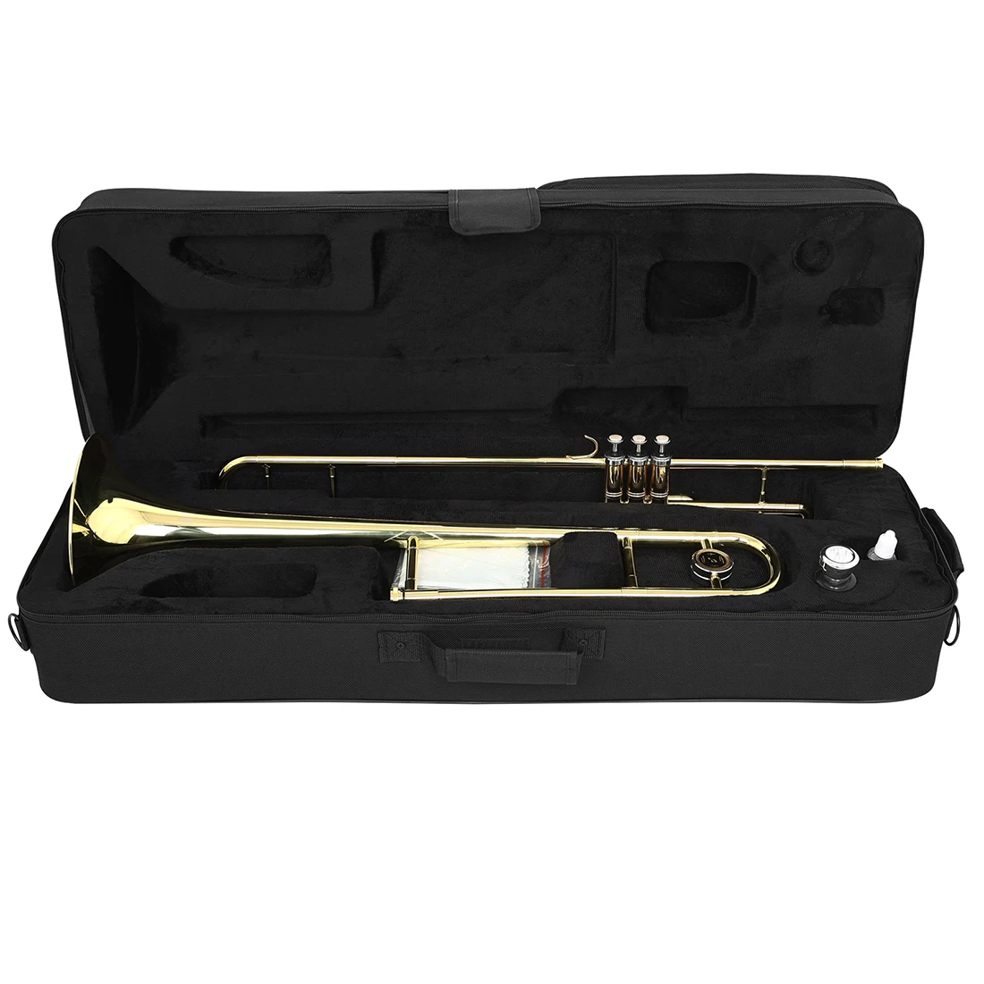 SLADE Tri Key Posaune Keytrombone Symphony Orchestra Standard Professionelle Leistung Anfänger Wahl Posaune mit Teilen – Detail 3