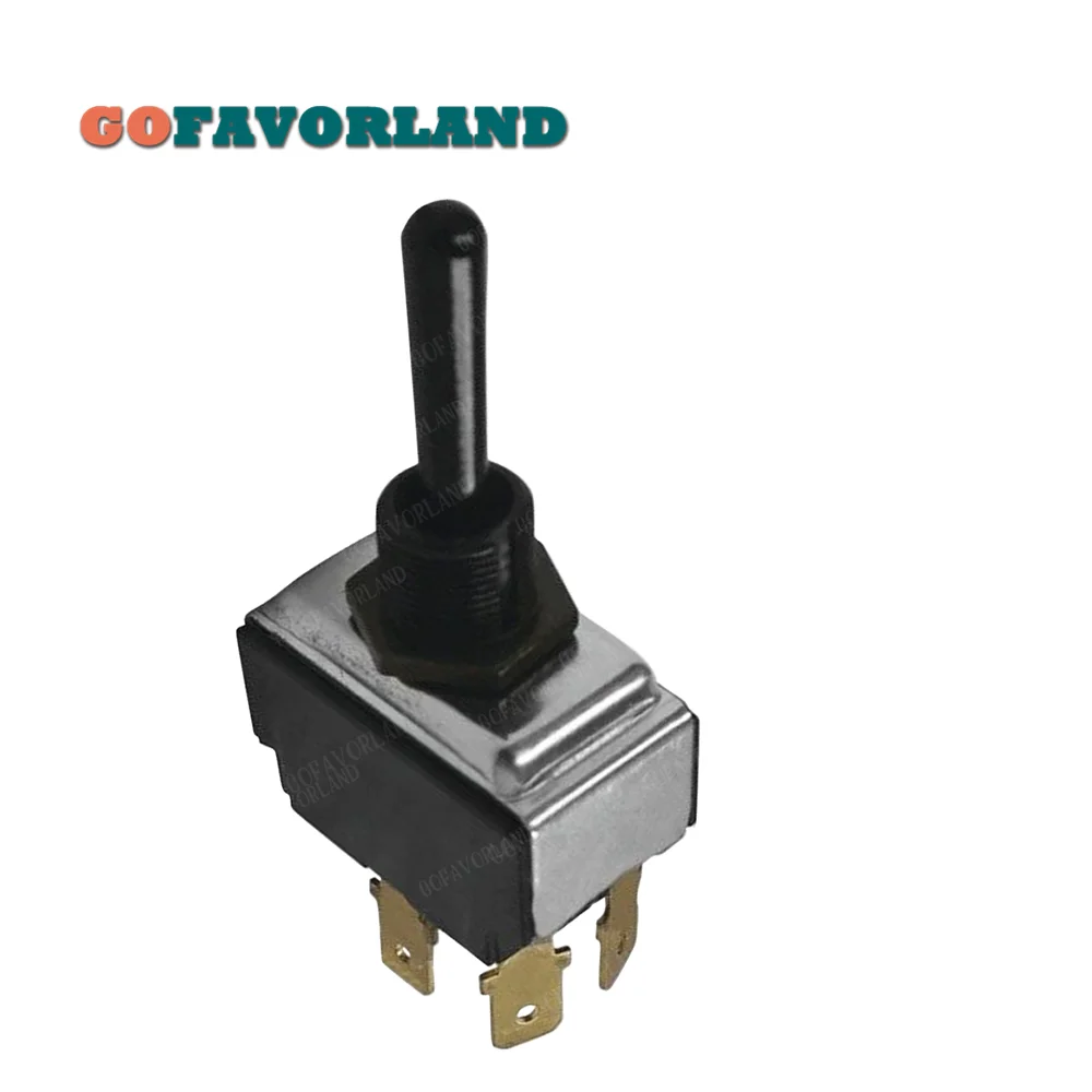 

GoFavorland Transfer Case Select Mode Control Switch Toggle Switch DPST 577.75604 1604830 8956K648 For Peterbilt For Kenworth