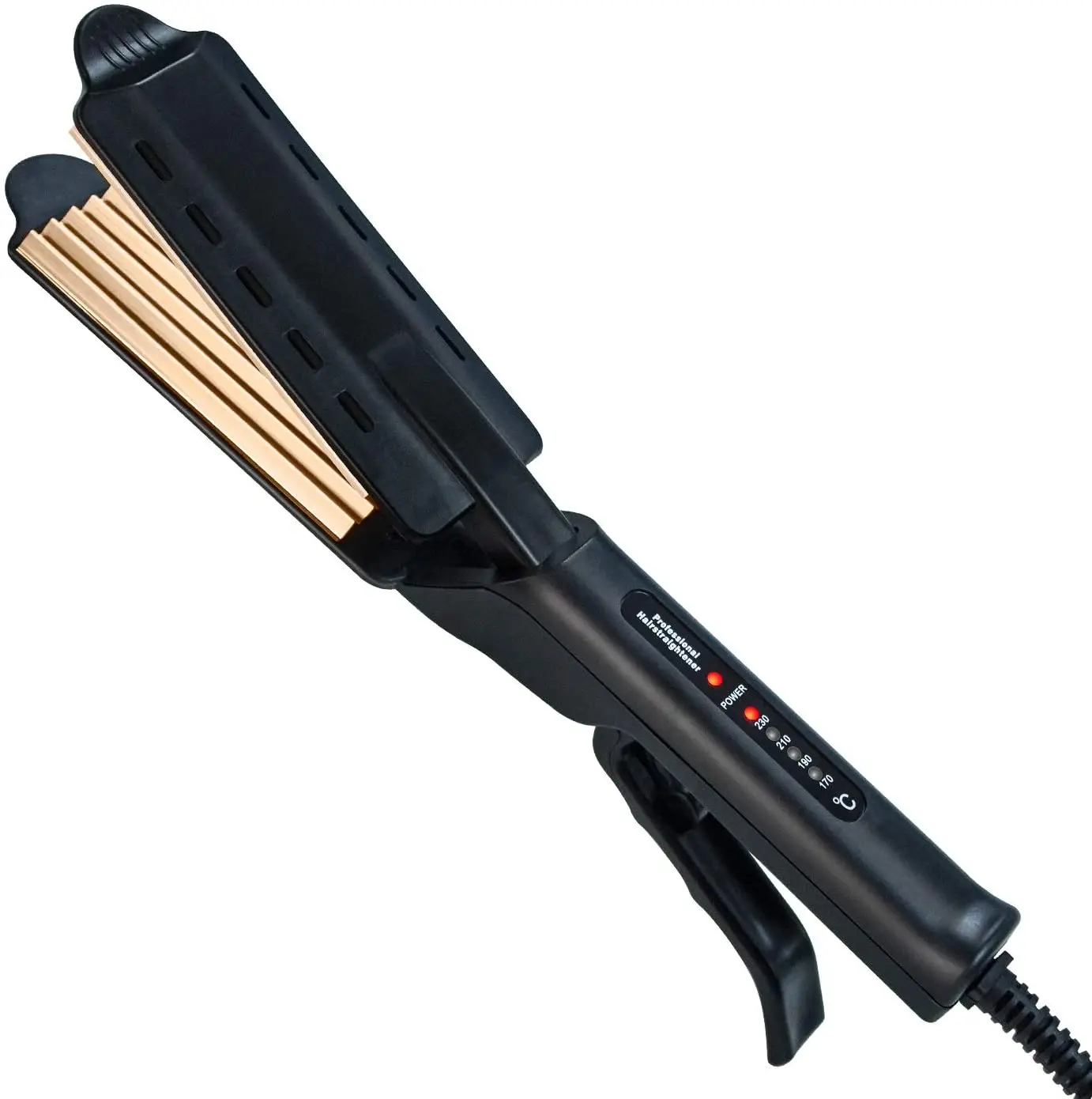 

Professional Hair Crimper Wave Corn Irons Curling Iron Wand Ceramic Corrugated Wave Curler Iron Electric Corrugation Hair Clips
