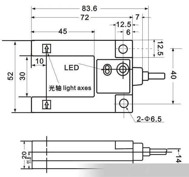 E3S-GS30P1 E3S-GS30C2 E3S-GS30E4 U type groove type photoelectric switch sensor Infrared IR Through Beam PNP normally open