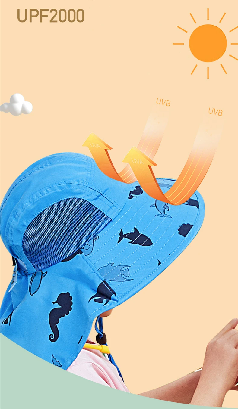 baby accessories drawing	 Home Prefer Kids UPF50+ Safari Sun Hat Breathable Bucket Hat Summer Play Hat Beach Travel Hats For 1-18 Years Old cool baby accessories