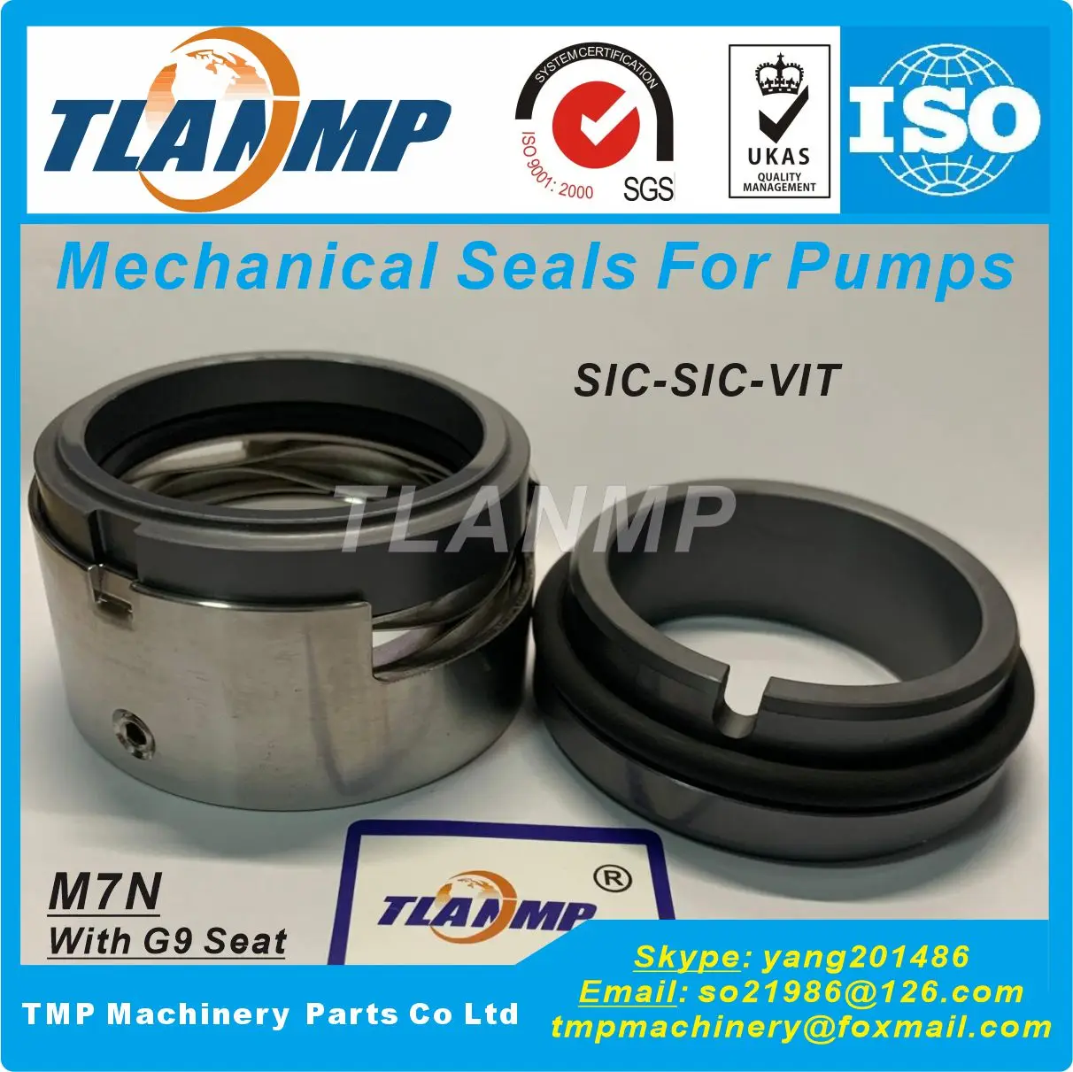 M7N70 , M7N/70G9 G91 , M74N/70G9 TLANMP Mechanical Seals for Shaft