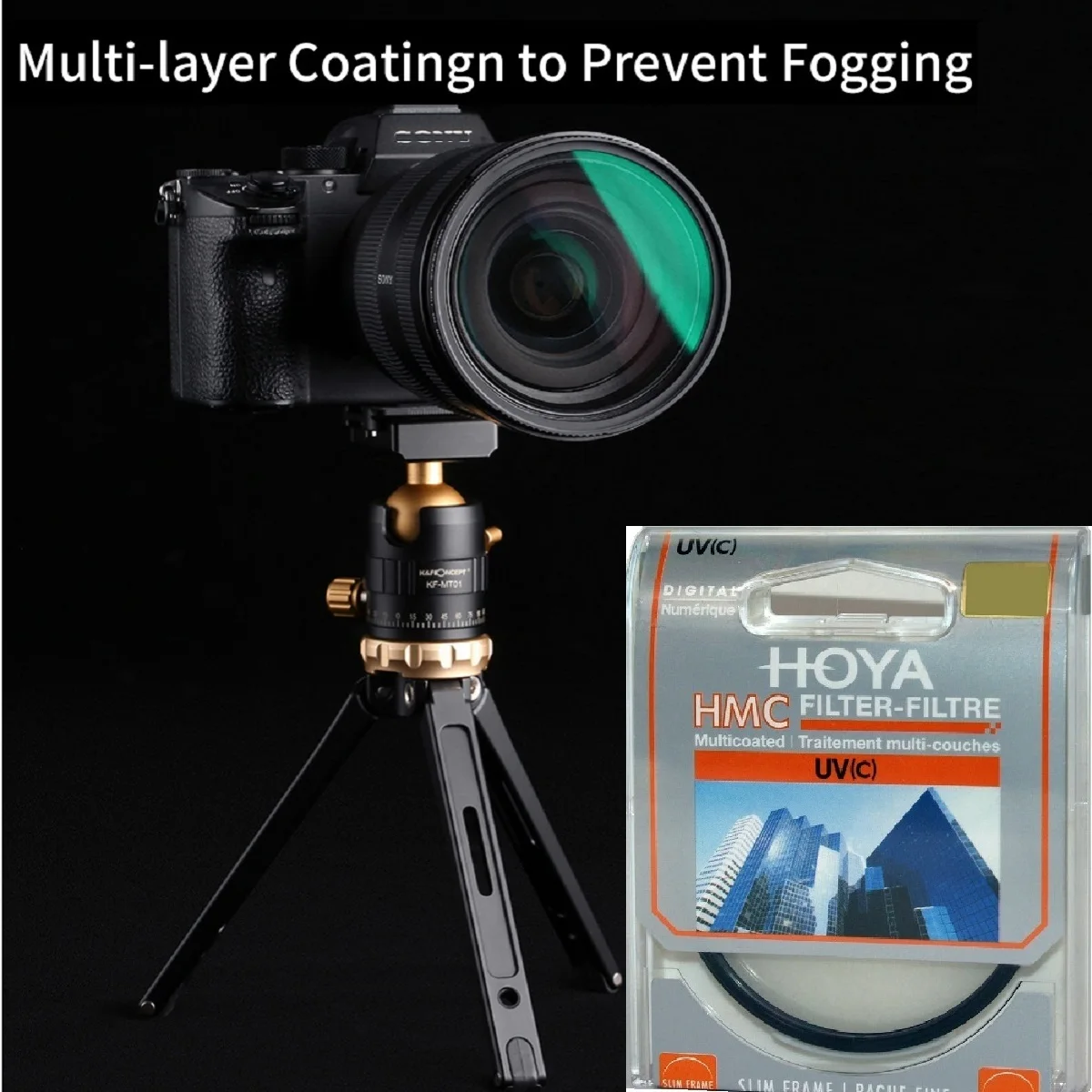 Hoya HMC UV(c) Lens Filter 37 40.5 43 46 49 52 55 58 62 67 72 77 82mm Slim Frame Multi Coated Anti-Glare and Blue Light Filters 4