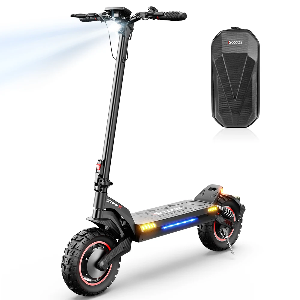 Monopattino Elettrico ISCOOTER IX7PRO per Adulti, Motore 1000W*2, E-Scooter 48V17.5AH, Pneumatici Fuoristrada da 10 Pollici - immagine 2
